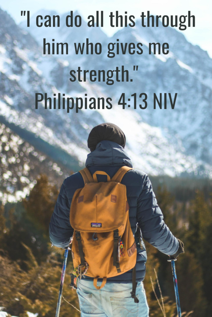 i will give you strength bible verse