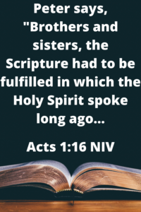 the promise of the Holy Spirit