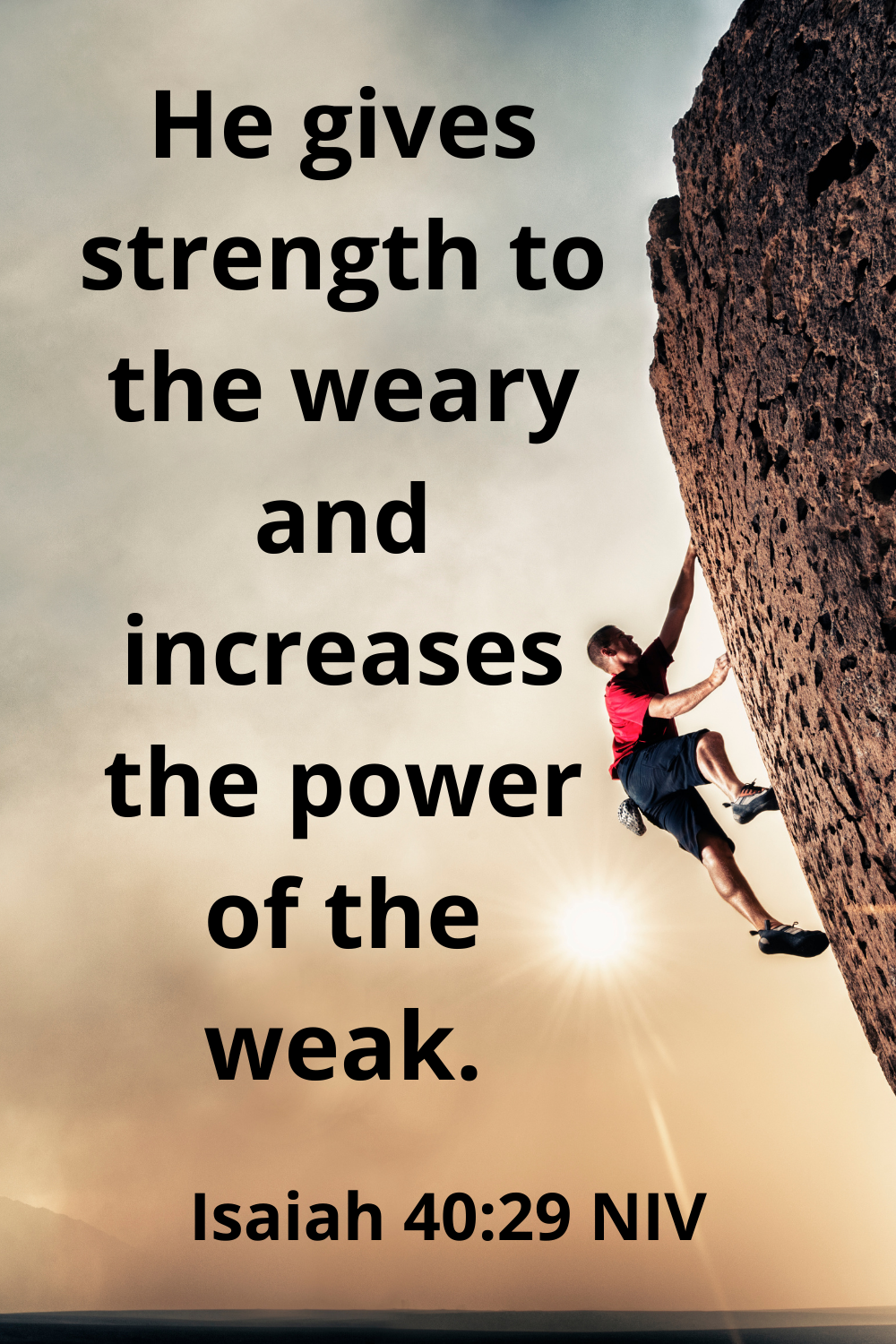 bible quotes about being strong