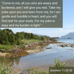 Matthew 11:28-30 NIV, Overcoming Perfectionism, Perfectionism and anxiety