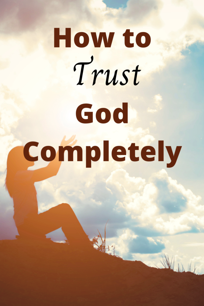 How to Trust God Completely ~ The Shepherd's Sheep