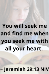 how to seek God