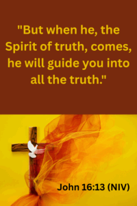 spiritual discernment: John 16:13